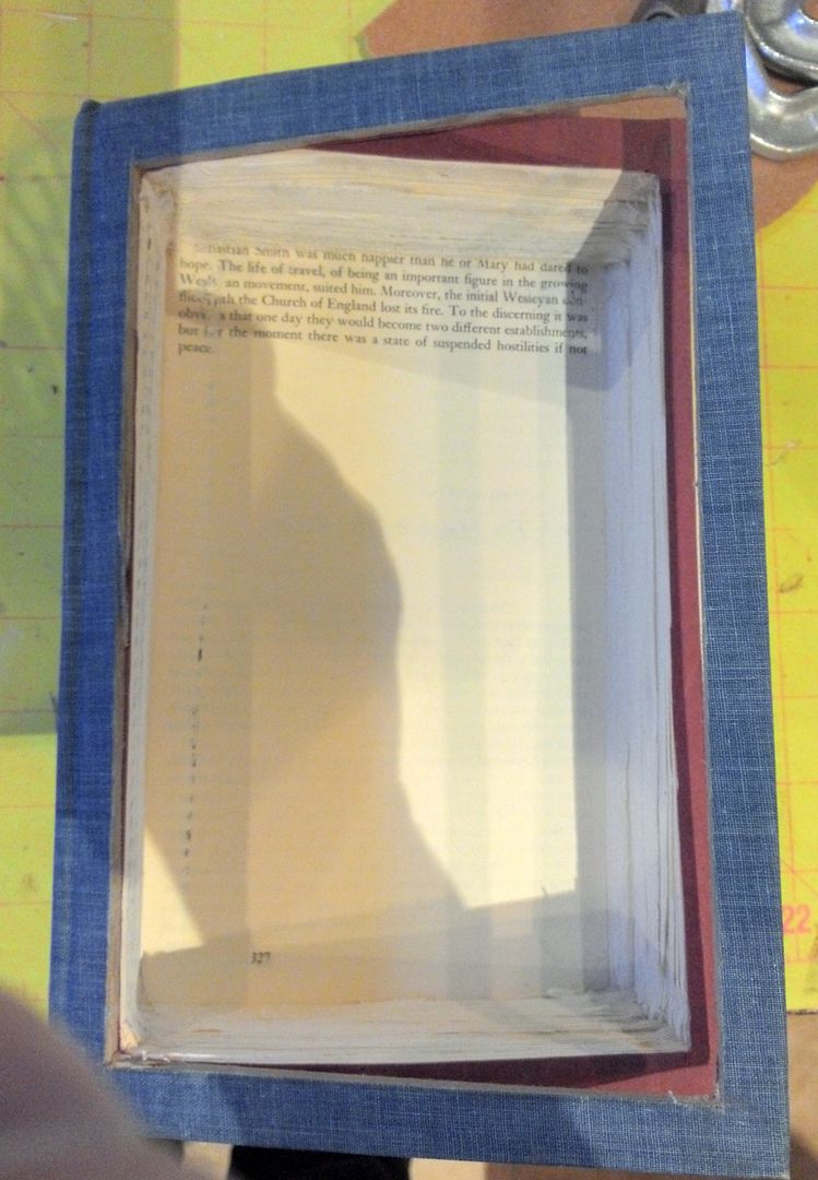 Artfully Musing Shadow Box Book Tutorial Featuring Marie